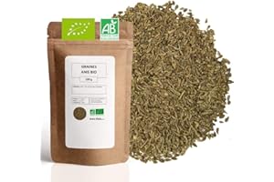 MES THÉS Anis Bio - Graines d'Anis - 100g (40 tasses) - 100% Agriculture Biologique - Mes-Thés