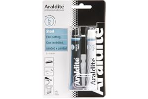 BEST PRICE SQUARE ARALDITE ARA-400010 Tubi Acciaio, 2 x 15 ml