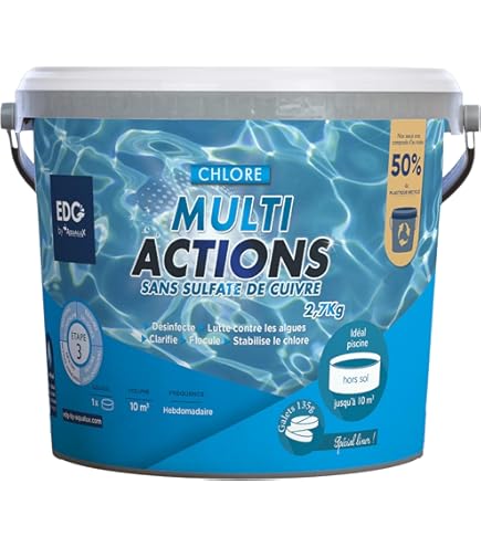 Chlore Liquide 12,6% (48CHL) dsinfectant et Anti-calcaire pour Piscine  20L : Amazon.fr: Jardin