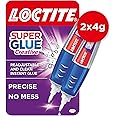 Loctite Super Glue Creative, Glue Pen for Precise Application, Superglue Gel Dries Clear for Invisible Repairs, Clear Glue for Vertical Surfaces, 2x4 g