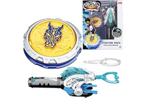 INFINITY NADO Toupie pour Enfants Jouets métalliques garçons, Battle Tops Toupie Launcher, Spinning Tops à partir de 5 6 7 8 9 10 11 12 Ans Cadeau, Starter Pack Fury Wave Dragon