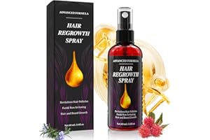 AMAINKI-Haarwachstum Beschleunigt,Erblichem Beugt Haarausfall Vor,Mit Rosmarinöl und Rizinusöl für Biotin Extrakt,Intensives Hair Growth Serum für Männer und Frauen-60ml