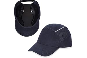 HOLULO Baseball Bump Cap, Protective Safety Hardhats with Mesh, Lightweight and Breathable Hard Hat