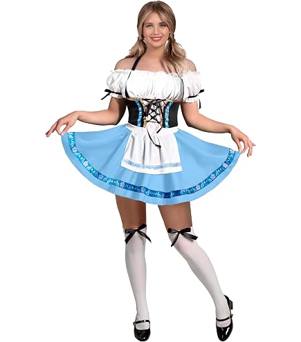 Parrucca Bavarese Bionda Con Trecce – Smiffys, Taglia Unica, Per Carnevale E Halloween
