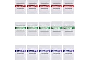 BMUT Lot de 15 poudres d'étalonnage pour pH-mètre 4.00 | 6.86 | 9.18, poudre d'étalonnage du pH, solution tampon pH
