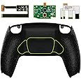 eXtremeRate Textrued Black Back Paddles Programable Rise 2.0 Remap Kit for ps5 Controller BDM-010 BDM-020, Upgrade Board & Redesigned Back Shell & Back Buttons Set - Controller NOT Included