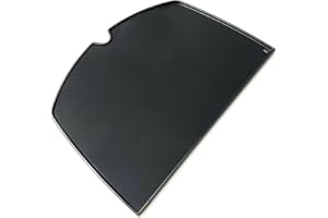 MGiessca 6560 Plaque de cuisson en fonte pour barbecue à gaz Weber Q300 Q320 Q3000 Q3100 Q3200 Q3400 Series 44,45 cm Accessoires pour Weber 404341 57060001 586002,6506 Weber Q Barbecue à gaz S