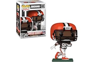 Funko Pop! NFL: Browns - Myles Garrett - (Home Uniform) - Figura de Vinilo Coleccionable - Idea de Regalo- Mercancia Oficial - Juguetes para Niños y Adultos - Sports Fans - Muñeco para Coleccionistas