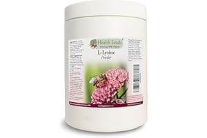 HEALTH LEADS ...WORKING WITH NATURE L-Lysine Powder 500g Pharmaceutical Grade (Additive Free)