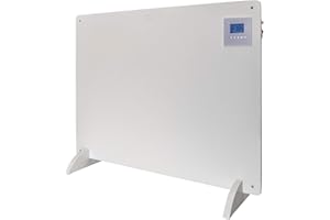 bimar HC507 Pannello Riscaldante a Muro e Pavimento, Convezione Naturale, Potenza 550 Watt, Termoconvettore Elettrico da Parete in Fibra di Cemento Tinteggiabile con Vernici ad Acqua, Protezione IP20