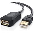 CSL - 10m câble de rallonge USB 2.0 avec amplificateur actif répéteur, câble usb rallonge 10 mètres extensible, rallonge usb 