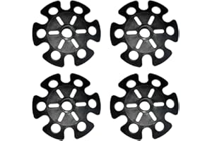 LYITZW 4 Piezas de Cesta de Bastones de Senderismo, Repuesto de Rastro de Nieve, Protector de Punta de bastón, cestas de Barro de esquí de Nieve para Bastones de Senderismo