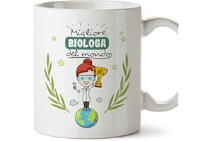 MUGFFINS Tazza Biologa (Migliore del Mondo) - Idee Regali Originali Biologia