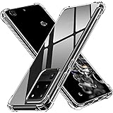 iVoler Cover per Samsung Galaxy S20 Ultra 5G, Custodia Trasparente per Assorbimento degli Urti con Paraurti in TPU Morbido, S
