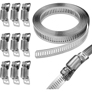 Schlauchschellen Edelstahl 3 12pcs Schlauchklee Kein Schlauchbinder