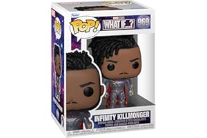 Funko Pop! Marvel - The King - What If - Infinity Killmonger - Marvel What If - Figura in Vinile da Collezione - Idea Regalo - Merchandising Ufficiale - Giocattoli per Bambini e Adulti - TV Fans