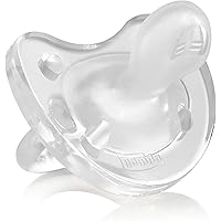 Chicco PhysioForma Ciuccio in Silicone 16-36 Mesi, 1 Pezzo - Gommotto Morbido e Delicato, Supporta la Respirazione Fisiologic
