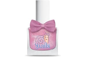 ‎SNAILS SAFE NAILS Snails 516370 Kinder Nagellack Glitterbomb, auf Wasserbasis, abwaschbar, unbedenklich, vegan