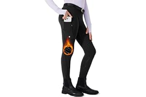 Willit Mädchen Fleece Reiten Hosen Reithose Kinder Winter Reiten Strumpfhosen Thermische Schule Strumpfhosen