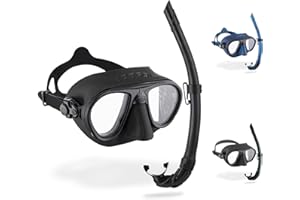 Cressi Calibro + Corsica Packs de Snorkel, Unisex Adulto