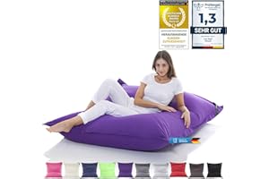 LAZY BAG Giant Bean Bag Chair XXL Indoor living room bean bag 400L giant beanbag seat cushion chair for children & adults 180 x 140cm