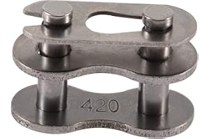 WOOSTAR Catena Moto 420 Sostituzione per ATV Dirt Bike Quad Pocket Bike Buggy Go Kart