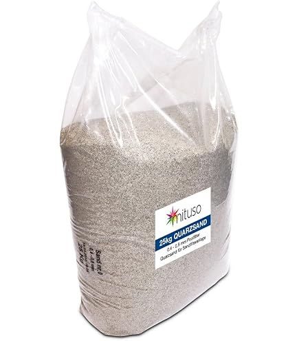 Quarzsand 0.4-0.8mm - 20x25kg Feuergetrocknet Auf Palette