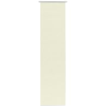 Store Japonais GARDINIA - Voile Transparent Blanc 70x140 Cm, Passants, Réglable En Hauteur