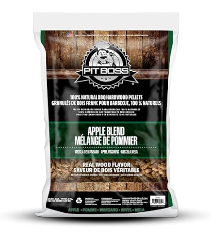 Pellets De Bois Weber Cerisier 8kg - 100% Naturel, Certifié FSC, Pour Barbecue à Pellets