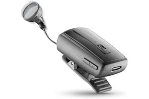 cellularline | BTCLIPARDP | Aufrollbares Bluetooth-Headset mit Clip - Akkulaufzeit 7 Std. - Aufladen 1,5 Std. - Verbindung zu 2 Handys