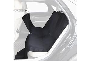 Tech Traders ® Heavy Duty Waterproof Dog Seat Cover,Auto Rear Seat Protector Cover Travel Car Waterproof Hammock Pet Heavy Duty Mat