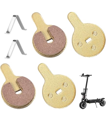 12 Stück Bremsbeläge Für E-Scooter & Fahrrad - Kompatibel Mit KUGOO, Hitway