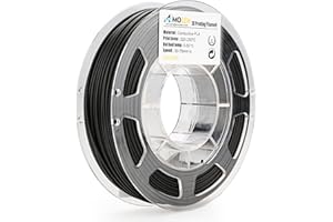 AMOLEN Filamento per stampante 3D, filamento PLA nero conduttivo, 1,75 mm, 200 g (0,44 lb), filamento in rame con motivo