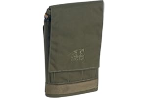 Tasmanian Tiger TT Map Pouch Sac pour Cartes Militaires Pliables et étanches dans des Poches pour la randonnée, Le vélo, Le Trekking, l'olive, 24 x 15 x 2 cm