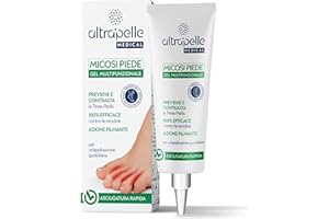Altrapelle - Gel Multifunzionale Micosi Piede, Contrasta Dermatofitosi e Infezioni Fungine, Formula Antifungina e Lenitiva, Senza Parabeni, Trattamento Efficace per Piedi, Made in Italy, 30ml