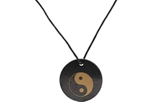 Heka Naturals Collier Pendentif en Cristaux de Shungite | Bijoux Spirituel Collier Chakra, Pierre Naturelle - Bijoux Tendance, Cristal de Roche, Pendentif Noir