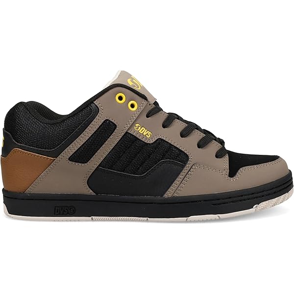 Chaussures De Skateboard DVS Enduro Heir - Mixte, Cuir Nubuck Blanc/gum, Taille 43, Style Rétro Confortable