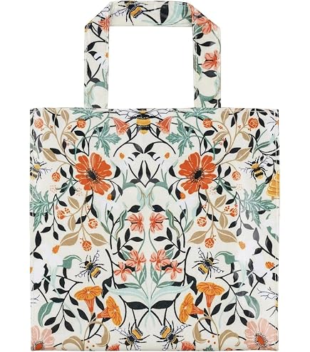 Ulster Weavers Wildflowers PVC Coated Tote Bag Small in Multi