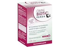 ‎OMNI BIOTIC OMNi BiOTiC PANDA Tropfen | Speziell für Babys entwickelt | Besonders leichte Anwendung | Wissenschaftlich fundiert, in Studien geprüft | Vegan | 28 Portionen | 8ml