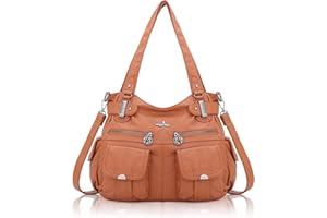 Angel Kiss Tasche Damen Handtasche weiches Taschen Schultertasche Henkeltaschen Umhängetaschen Tragetasche Tote Shopper Groß Hobo Tasche Viele Fächer tolle tasche für Frauen