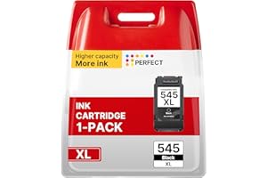 WASHOPE PG-545 545XL Black Ink Cartridge Remanufactured for Canon 545 545XL Ink Cartridges Black PG545XL PG-545XL for Canon Pixma TS3150 TS3300 MG3050 TR4550 TS3350 MG2950 TR4551 TS3100 printer(1 Black)
