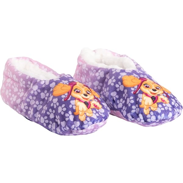 Homesocks Ballerina Hausschuhe Für Kinder – Paw Patrol Design, Gefüttert, Mit Anti-Rutsch-Sohle, Größe 23-26