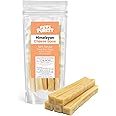 Pets Purest Himalayan Yak Chews with Milk for Dog, Puppy & Senior - 100% Natural Cheese Bone Food Treats - Long Lasting Protein & Calcium Dogs Dental Stick Snack for Plaque Off, Tartar & Teeth (5 Pcs)