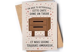 GREETING CARDS FOR EVERYONE Carte Anniversaire Mariage pour Femme Mari - Je t'aime Cadeau pour Couple, amoureux - Carte de Romantique Saint Valentin pour Petit Amie, Petit Ami - Cadeau Anniversaire Mariage pour Homme et Femme
