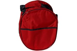 Rhinegold ESSENTIAL HORSE RIDING HAT BAG – Durable Cordura Nylon, Full Zip, Strengthened Handles, Spacious Storage for Equestrian Gear, Pink, Red, Navy or Black