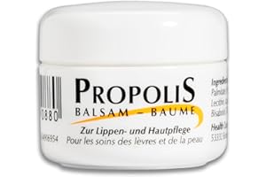 ‎HEALTH CARE PRODUCTS Propolis Salbe zur Hautpflege & Lippenpflege, Propolis Creme Lippenbalsam mit Bio-Bienenwachs