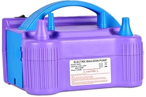 K-MART Heavy Duty Electric Balloon Pump UK For Birthday Decorations, Dual Nozzle Balloon Inflator Blower Electric Pump for Party, Wedding and Festival Decorations