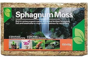 Eayoly Mezcla para Musgo Sphagnum - Mezcla para Musgo Sphagnum,Musgo esfagno orquídea seco para Plantas jardinería orquídeas, Ayuda a Mantener la Humedad