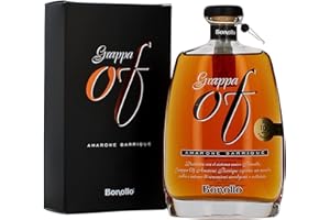 Bonollo Grappa OF AMARONE BARRIQUE Astucciata, 70 Centilitri