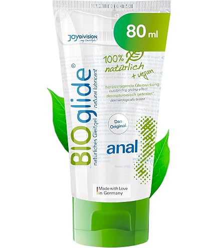 Lubrifiant Anal Just Glide Bio - 200 Ml, à Base D'eau, Sans Parfum - Neuf